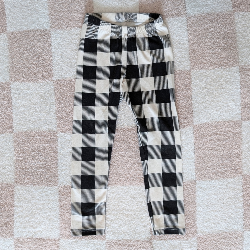 Cat & Jack Plaid Leggings, 3T